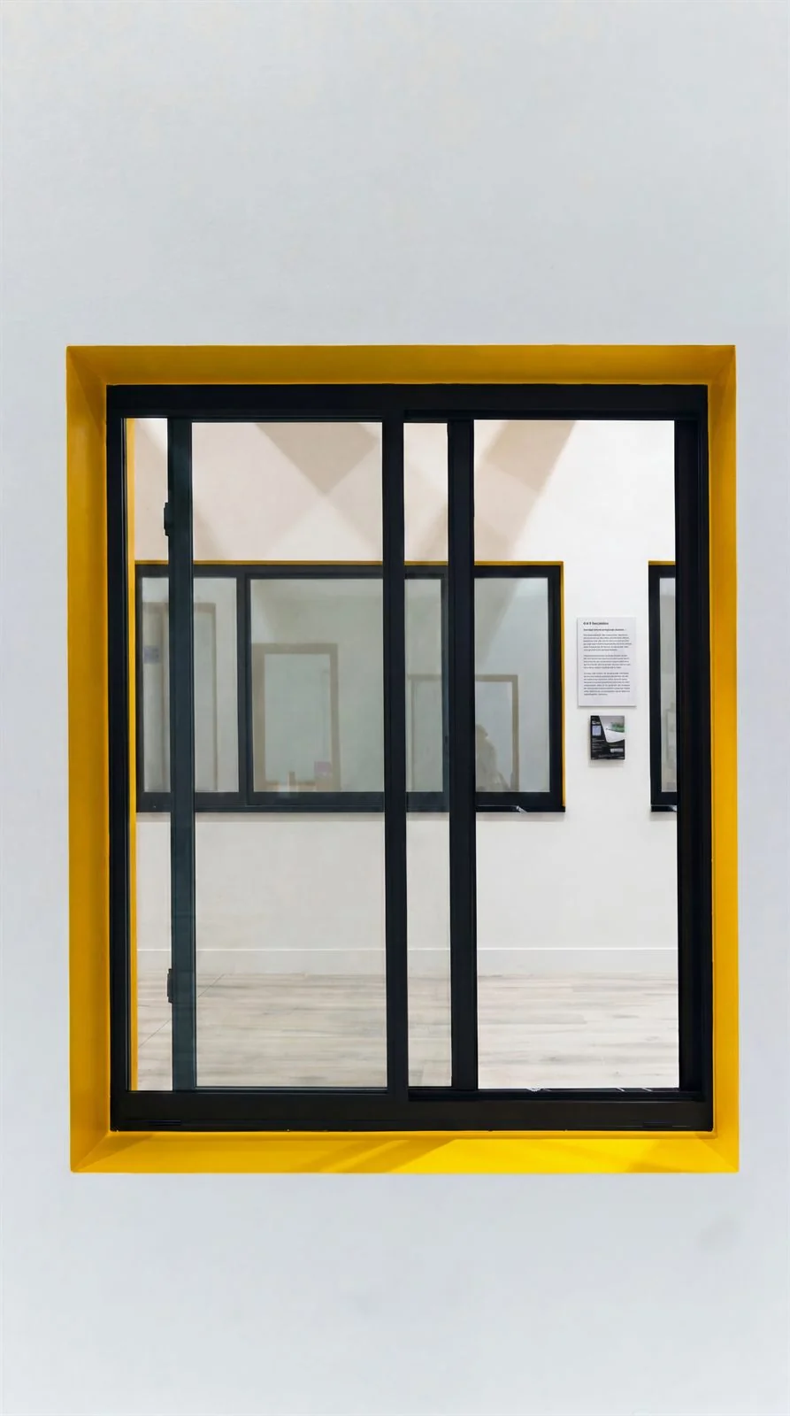 Impact window installation detail