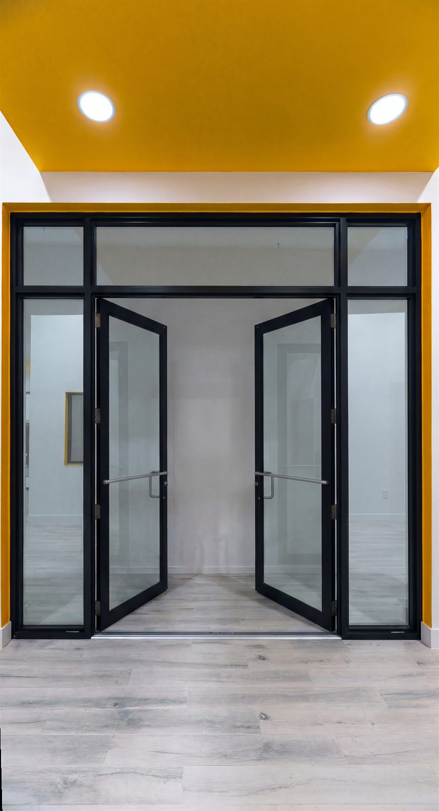 Wind-rated impact garage door on a Florida home