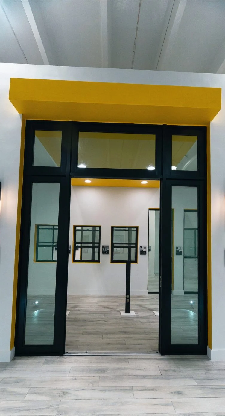 Storm door installed as a secondary outer door